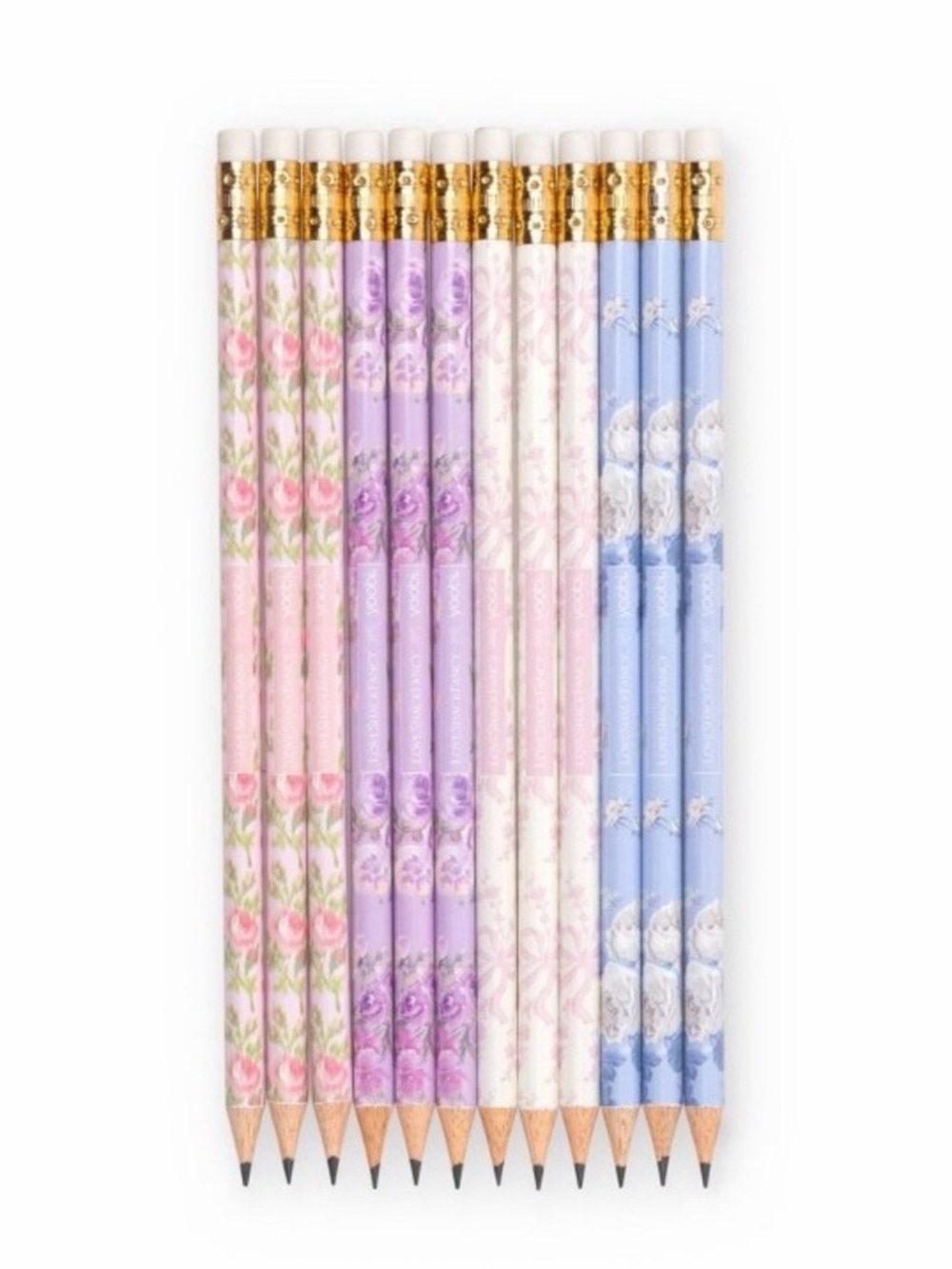 LOVESHACKFANCY Target Yoobi Floral Pencil Set
